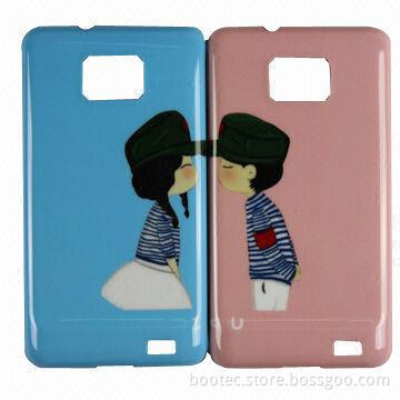 Mobile Phone Cases, ABS + PET Materials, Samsung Galaxy S2 by IMD/IML Technology
